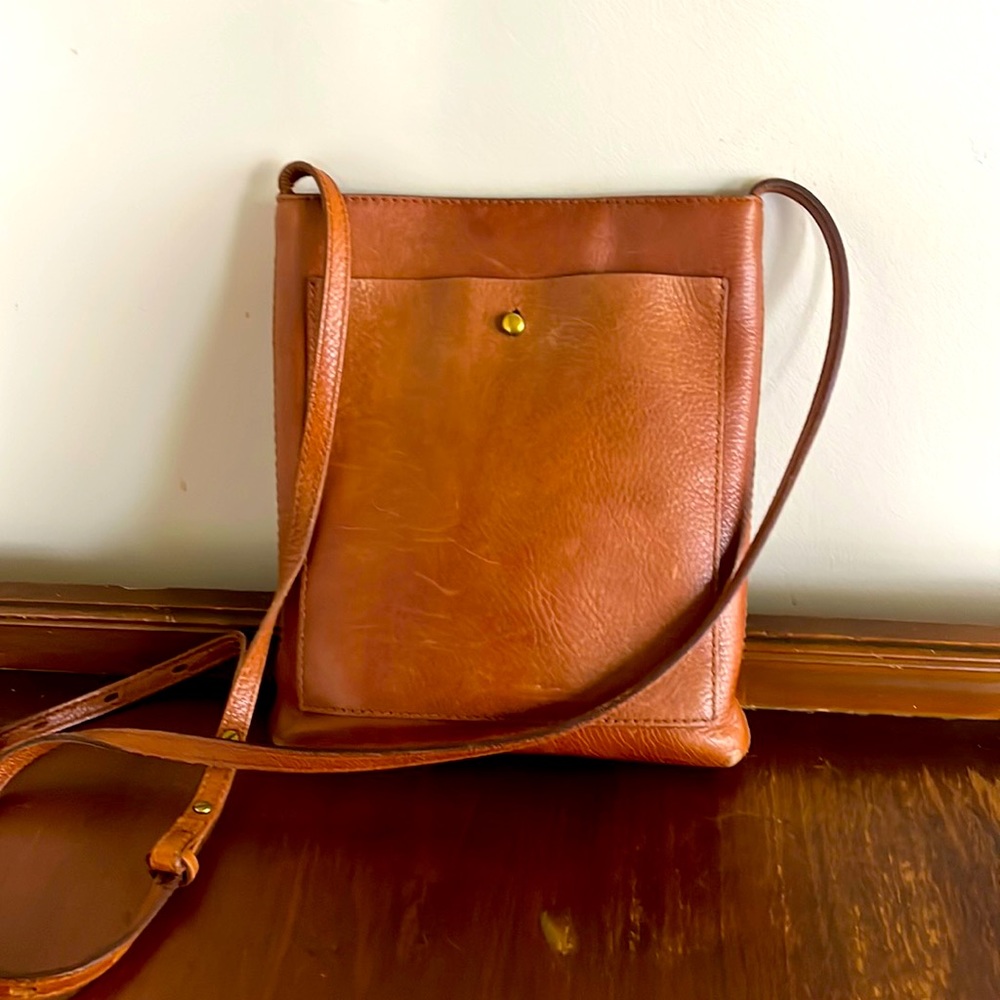 Madewell small crossbody leather bag